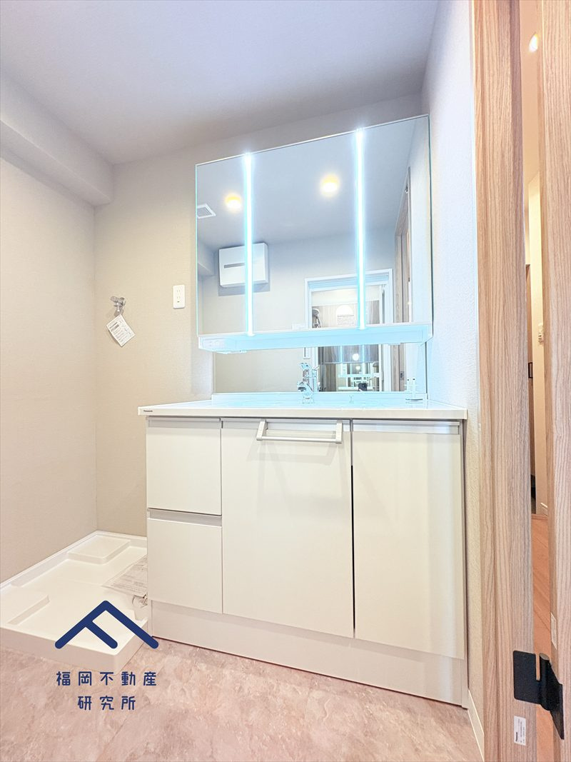 チサンマンション博多第5の独立洗面台