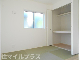 【和室】 | 福島市松川町新築一戸建て4棟 | 和室があると、家にあたたかい雰囲気が生まれます