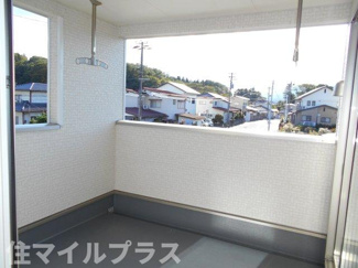 【バルコニー】 | 福島市松川町新築一戸建て4棟 | バルコニー付きです