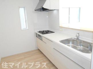 【キッチン】 | 福島市松川町新築一戸建て4棟 | キッチンでお料理をお楽しみください