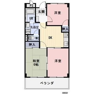【間取り】 | ルミエール八幡