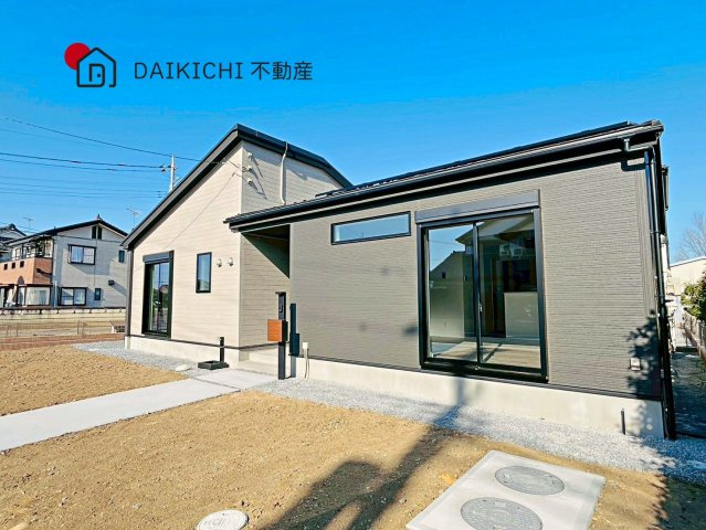 【前面道路含む現地写真】 | 羽生市加羽ケ崎　GRAFARE　新築戸建　全2棟　2号棟