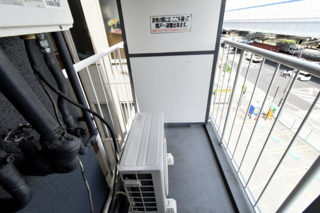 カルム甲子園のバルコニー