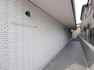 ハーモニーフラッツ住吉のエントランス