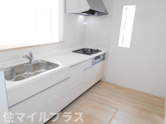 【キッチン】 | 福島市松川町新築一戸建て4棟 | 使いやすいキッチンです