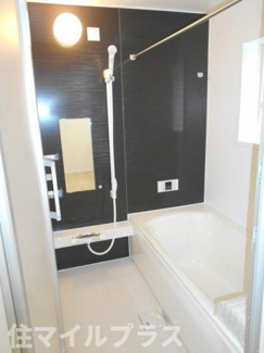 【浴室】 | 福島市松川町新築一戸建て4棟 | きれいなお風呂です