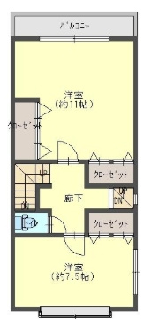 姫島4丁目貸店舗の間取り