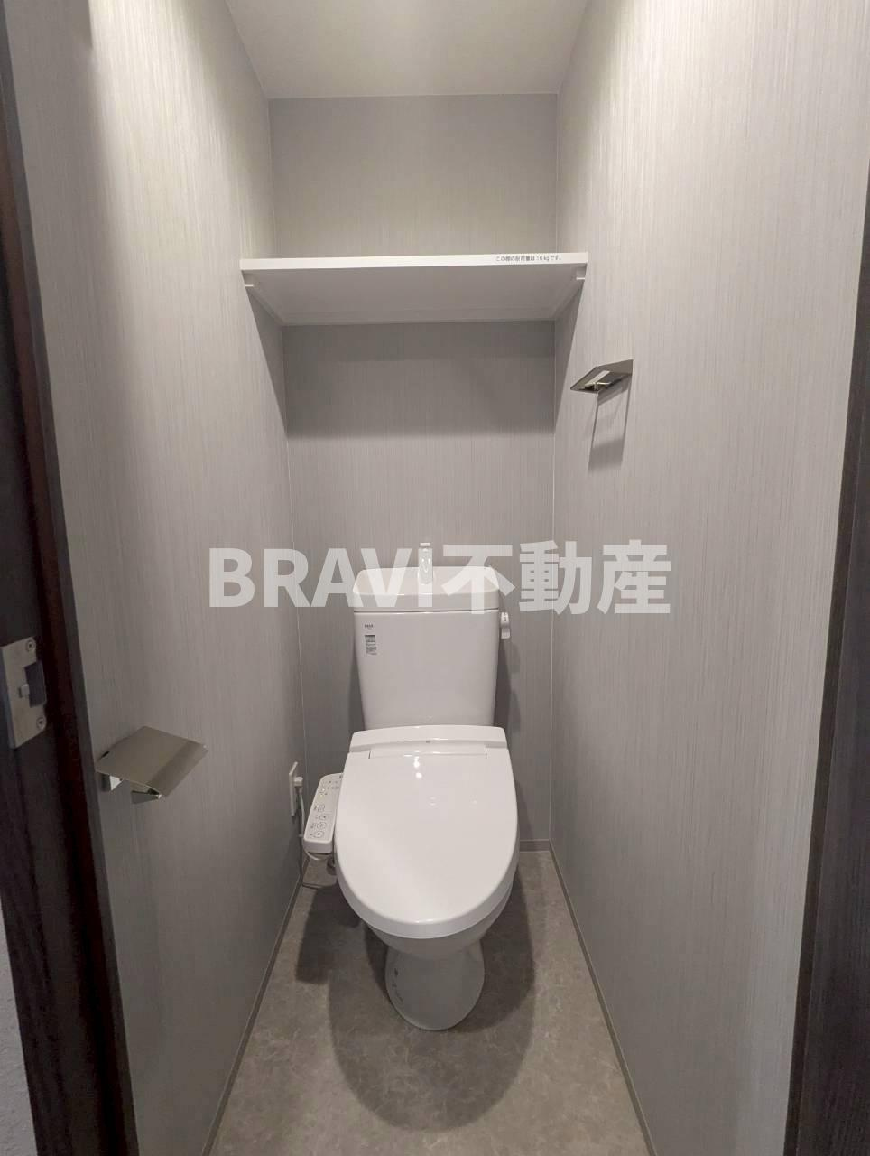 ブランシエスタ森ノ宮 BRAVI不動産のトイレ