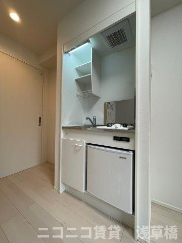 ハーモニーテラス野沢のキッチン