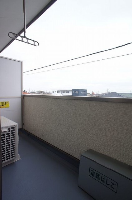 ブック　フィールドⅡのバルコニー