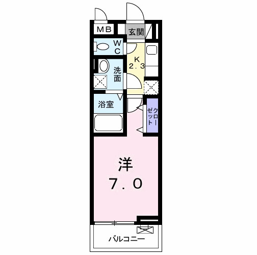 ブック　フィールドⅡの間取り