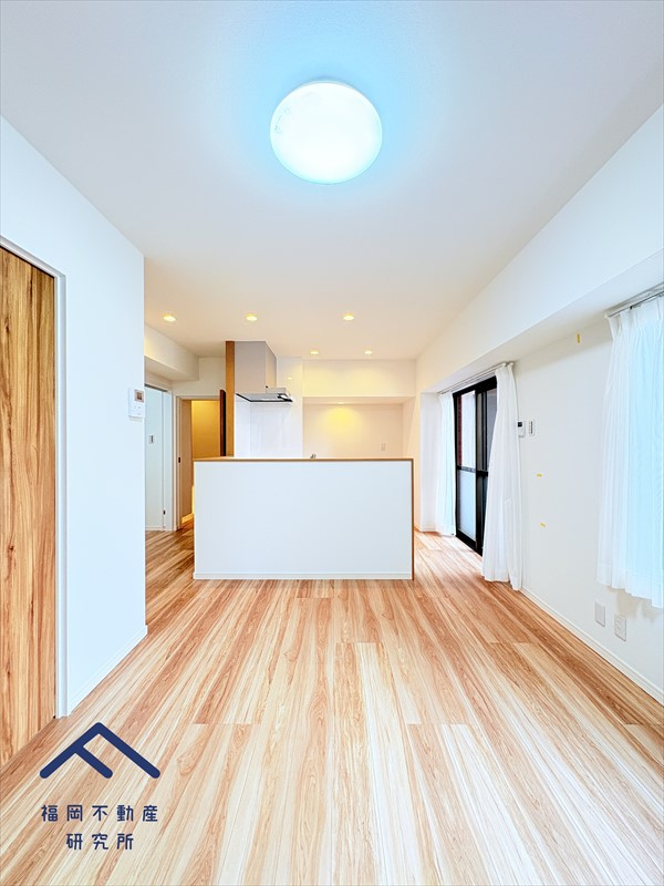 高宮オークマンションの居間・リビング