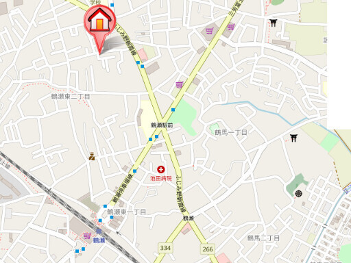 プラザドゥセゾンの地図
