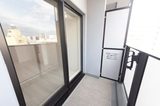 プラウドフラット浅草アベニューのバルコニー