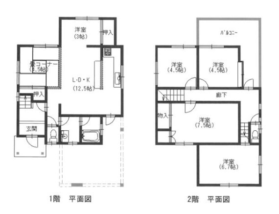 和歌山市　西浜の間取り