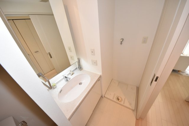 大阪市西区新町１丁目の賃貸マンションの洗面所