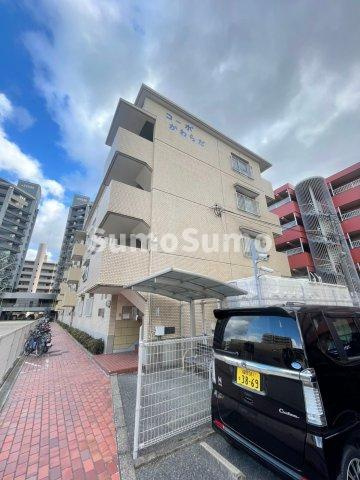 コーポかわらだの外観|おしゃれな外観です