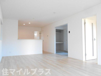 【居間・リビング】 | 福島市松川町新築一戸建て4棟 | 使いやすいリビングです