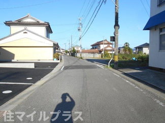 【前面道路含む現地写真】 | 福島市松川町新築一戸建て4棟 | 前面道路含む現地写真です