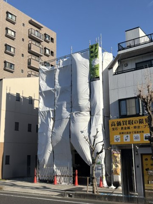 【外観パース】 | 屋敷町店舗・事務所