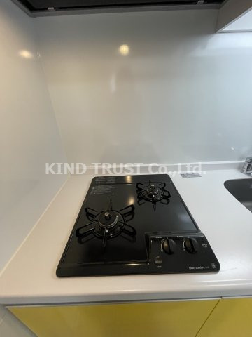 ビガーポリス369天神橋三丁目Ⅱアルチェのキッチン|使いやすいキッチンです