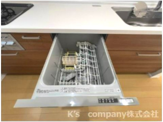 藤沢市辻堂東海岸1丁目　新築戸建　1号棟のキッチン|来客時にも嬉しい食洗器付き☆