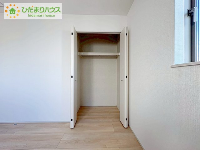 ひたちなか市牛久保2丁目　新築戸建　B号棟の収納|洋室C　収納