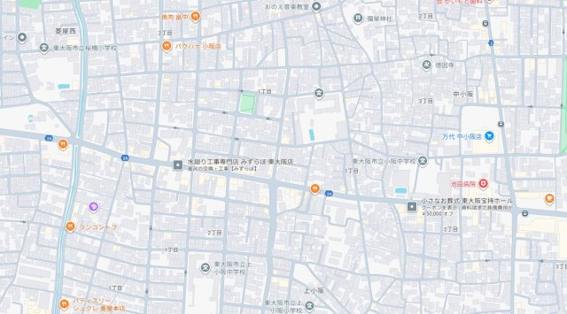 5(土)6(日)現地説明会！◆東大阪市中小阪　未入居　ラスト1邸の地図