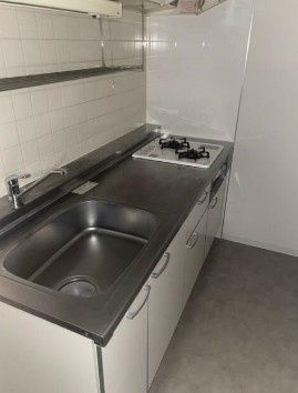 【キッチン】 | メゾンドール永塚 | グリル付き２口コンロ！