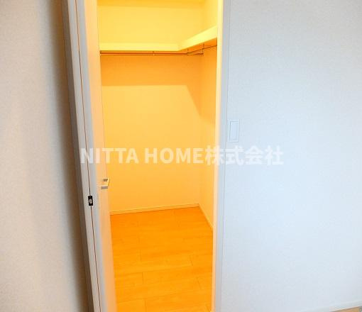 フレーシュの収納|ウォークインクローゼット付きでたっぷり収納★