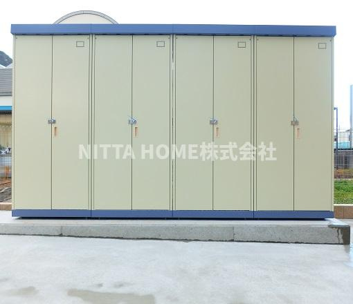 フレーシュのその他共用部分|外部トランクが付いています(#^^#)