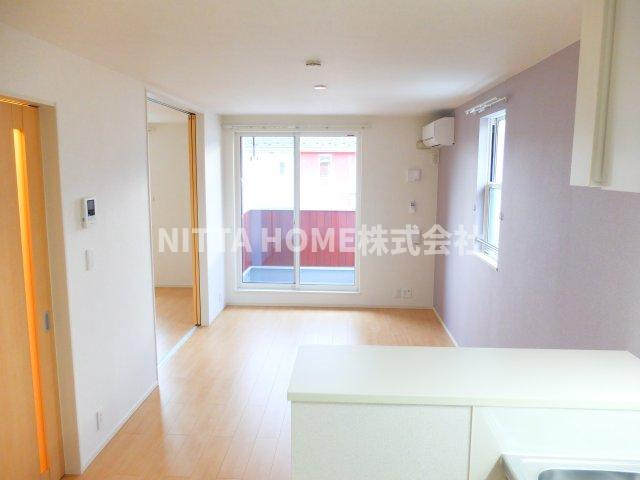 フレーシュの居間・リビング|リビング１０．９帖あります(*^^)