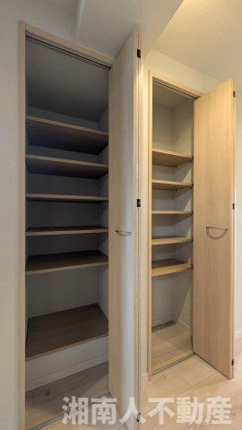 シーサイド片瀬江ノ島の収納|収納豊富です