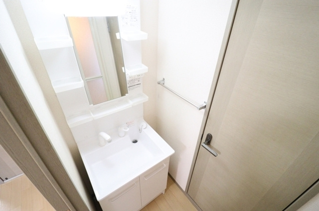 セジュール赤城の洗面所|洗髪洗面化粧台