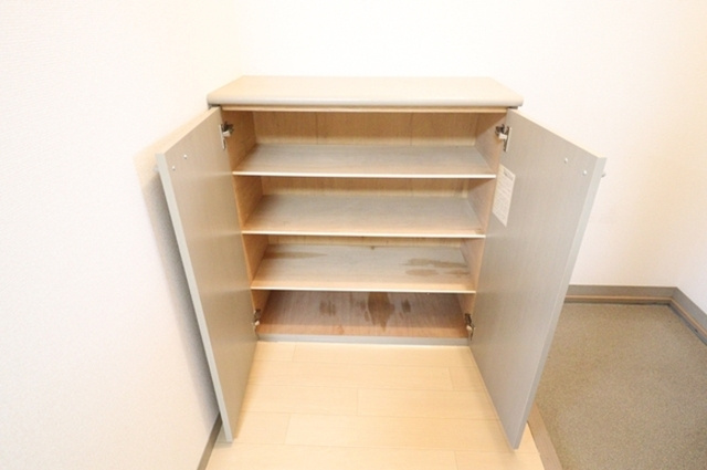 セジュール赤城の玄関|シューズボックス