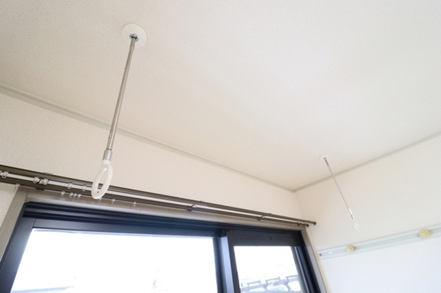 セジュール赤城の設備|室内物干し
