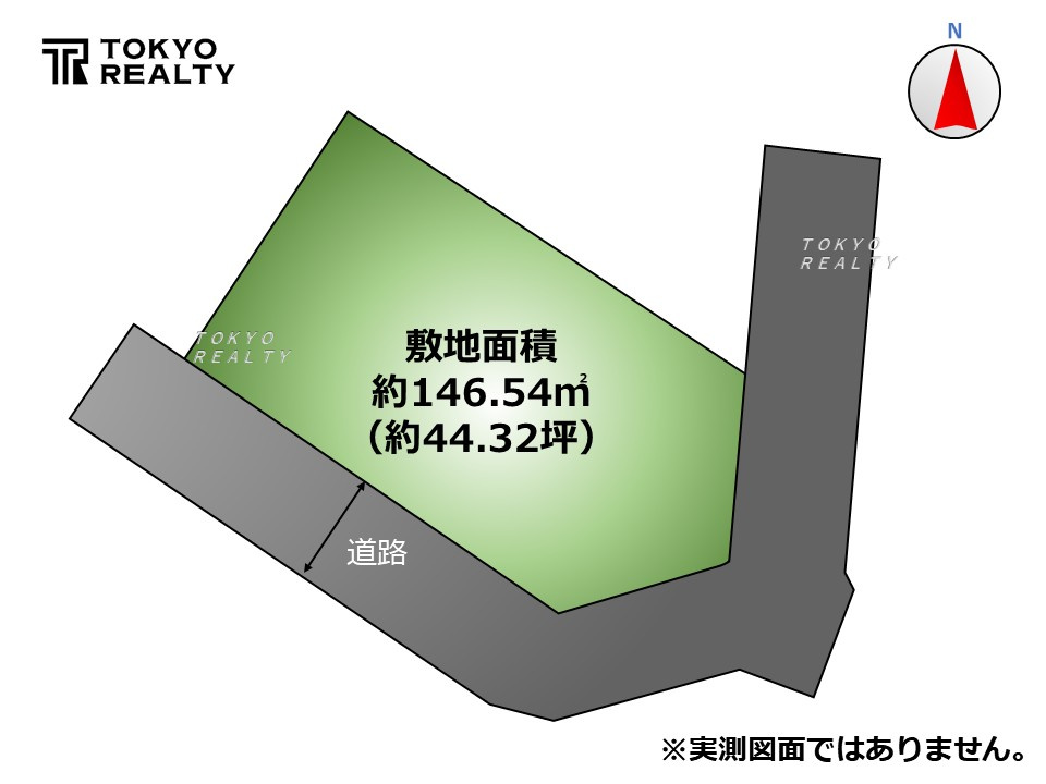中野区若宮2丁目　中古戸建の区画図|区画図

ご内見希望・資料請求などお気軽にお問い合わせ下さい！
03-5990-5201