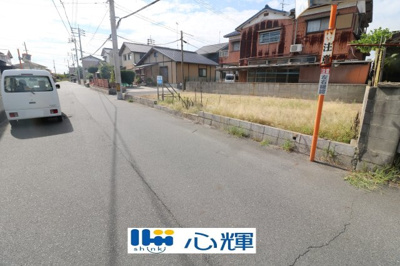 【前面道路含む現地写真】 | 宇部市末広町土地（1692-7、1693-8／38坪） | 現地（2025年9月30日撮影）