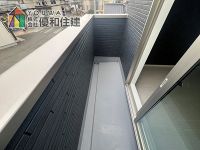 【バルコニー】 | 新築戸建　明石市太寺天王町全３区画