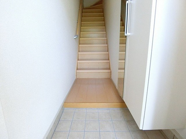 サンリット青柳Ｄの玄関