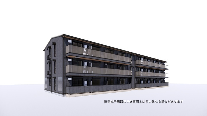 グレイスガーデンAの外観パース|※完成予想図です