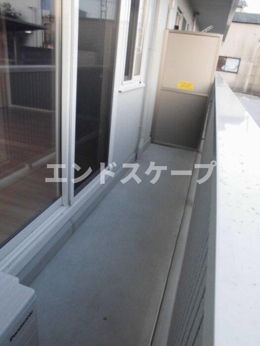 カーサ丸山のバルコニー|高崎、前橋エリアのお部屋探しはエンドスケープまで！お客様の理想お聞かせ下さい♪