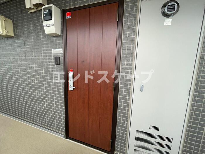 カーサ丸山のエントランス|高崎、前橋エリアのお部屋探しはエンドスケープまで！お客様の理想お聞かせ下さい♪