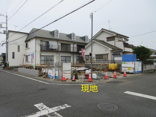 【仲介手数料無料】新築戸建　深谷市東方町4-20-28（全1棟）の前面道路含む現地写真