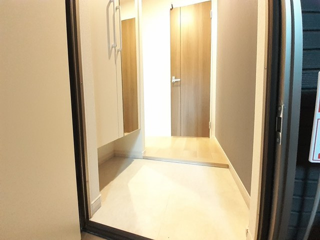 ハイム夢みのの玄関