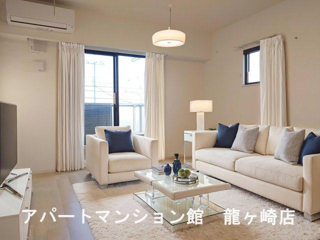 ハイム夢みのの居間・リビング|CGで家具等を配置したものです。実際に家具等は含まれません。