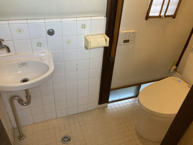 上清蔵口町京町屋のトイレ