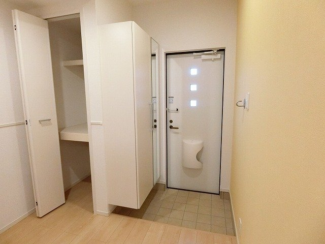 ソレイユＡ（ｓｏｌｅｉｌ）の玄関