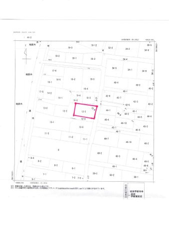 【区画図】 | 石巻市蛇田字新埣寺12-3