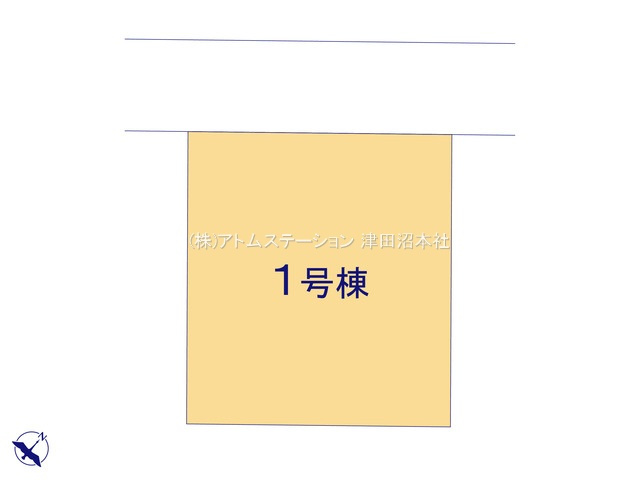 【区画図】 | アトムセレクト船橋市松が丘4期　1号棟